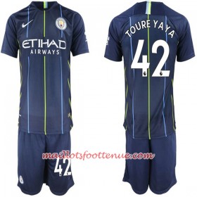 Maillot/Tenue Manchester City Toure Yaya 42 Enfant Extérieur 2018/2019